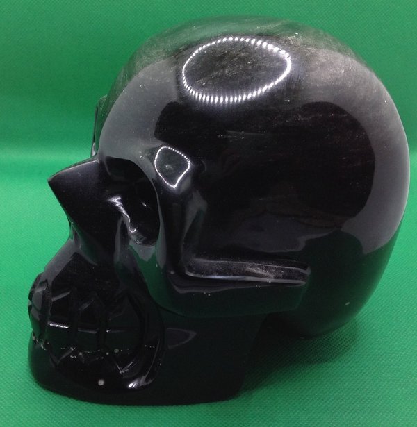 Crâne de Connaissance Obsidienne Dorée CCO2